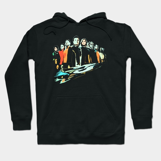 The Orville Crew Fan Art Hoodie by TalkingTheOrville